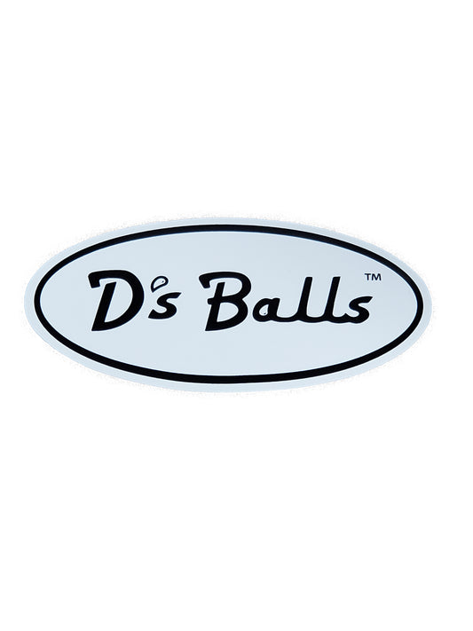 D's Balls® Decal (3" x 6")